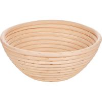 Корзина для расстойки теста круглая на 0,5кг;ротанг;D=190,H=85мм;бежев.