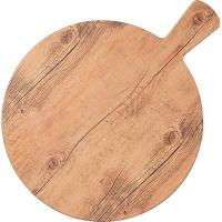 Блюдо для подачи с ручкой;пластик;D=36см