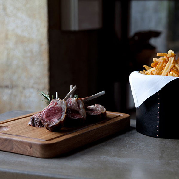 Доска для подачи;дуб;,H=3,L=34,B=22см;св. дерево