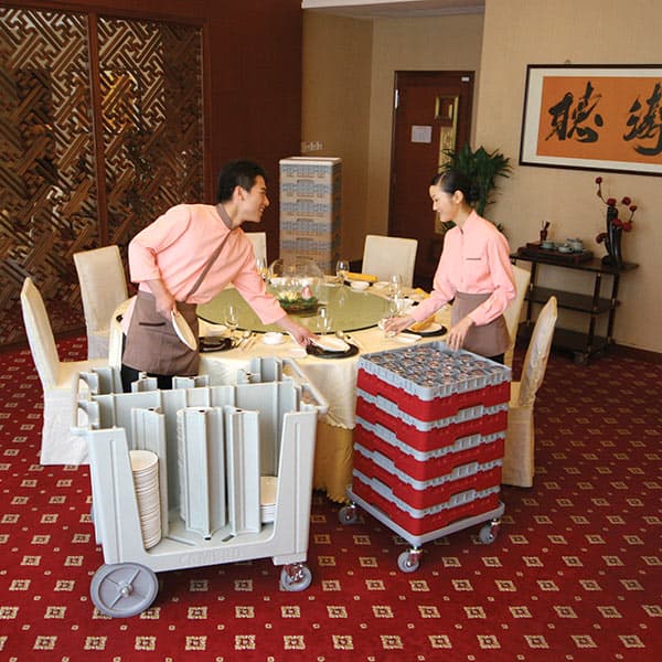 Тележка для кассет 53*53см;пластик;,H=18,7,L=54,5,B=53см;свет.-сер.