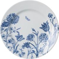 Тарелка «Беатриче»;фарфор;D=200,H=22мм;белый,синий
