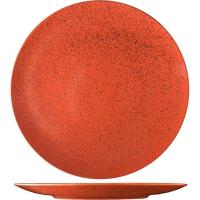 Тарелка «Лайфстиль» мелкая;фарфор;D=30см;киноварь