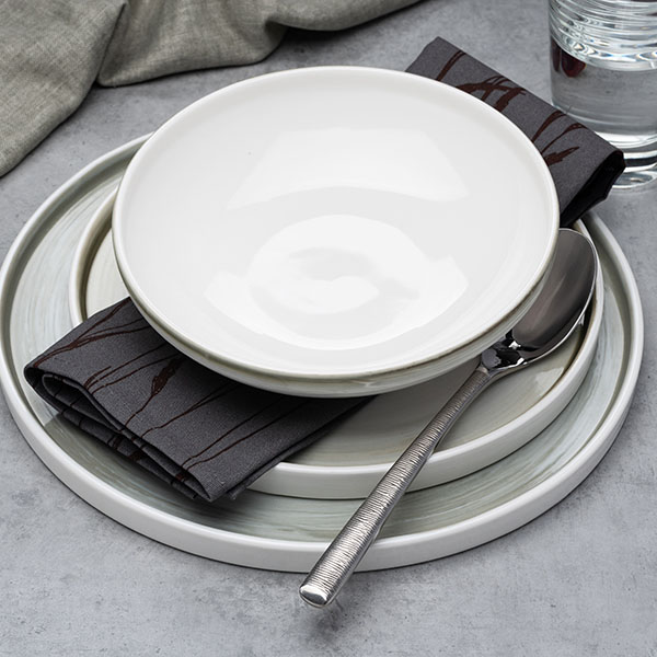 Ложка десертная «Эрмитаж»;сталь нерж.;,L=18,7см;стальной