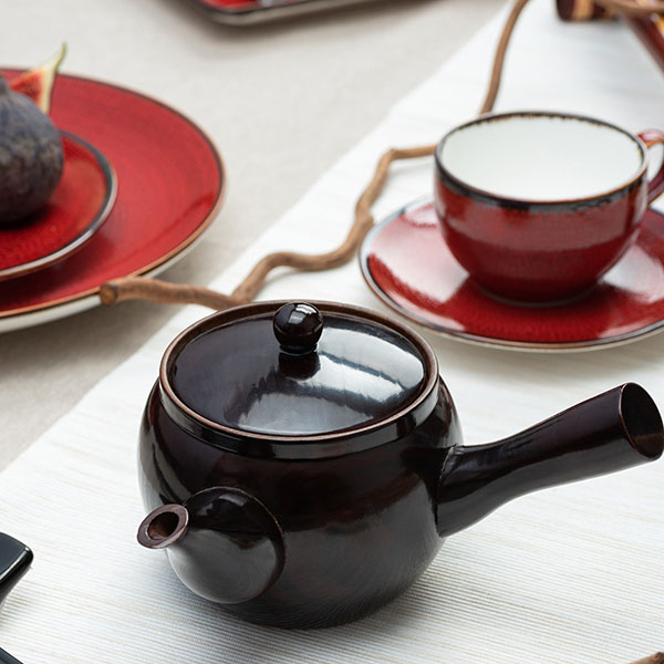 Чашка чайная «Джаспер»;фарфор;200мл;красный,белый Чашка чайная «Джаспер»;фарфор;200мл;красный,белый