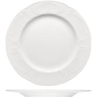 Тарелка «Моцарт» мелкая;фарфор;D=165,H=10мм;белый