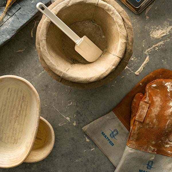 Корзина для расстойки теста овальная на 0,75кг;ротанг;,H=75,L=240,B=140мм;бежев.