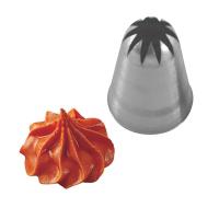 Насадка кондитерская «Закрытая звезда»;сталь нерж.;D=25/3,H=47мм