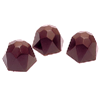 Форма для шоколада «Алмаз»[40шт];поликарбонат;,H=18,L=30,B=25мм