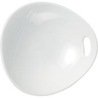 Салатник «Органикс»;фарфор;195мл;,H=65,L=175,B=165мм;белый