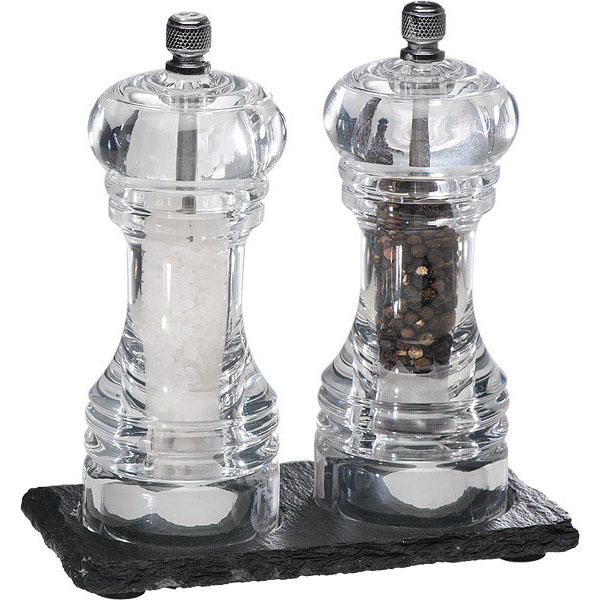 Подставка д/мельниц,банок;сланец натур.;D=6,L=15,B=8см