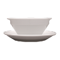 Чашка бульонная «Кашуб-хел»;фарфор;300мл;D=115,H=60,B=140мм;белый