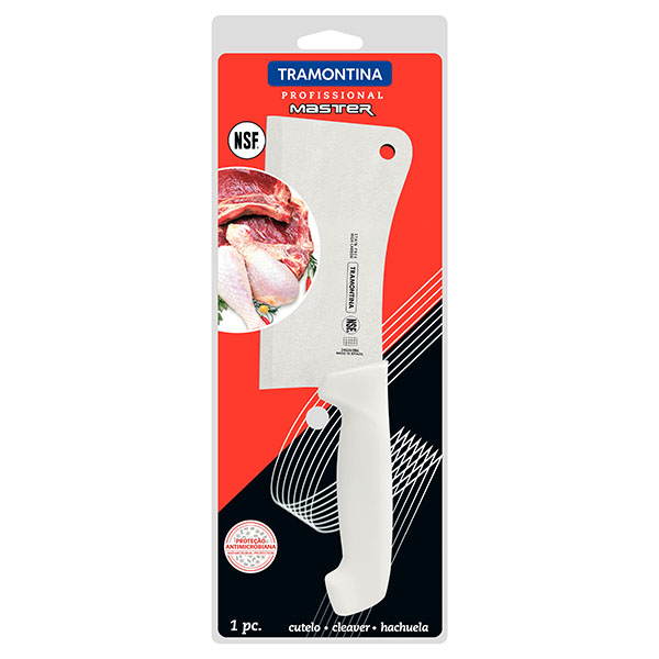 Топорик для мяса «Профешионал Мастер»;нерж.,пластик;,L=295/145,B=90мм;белый