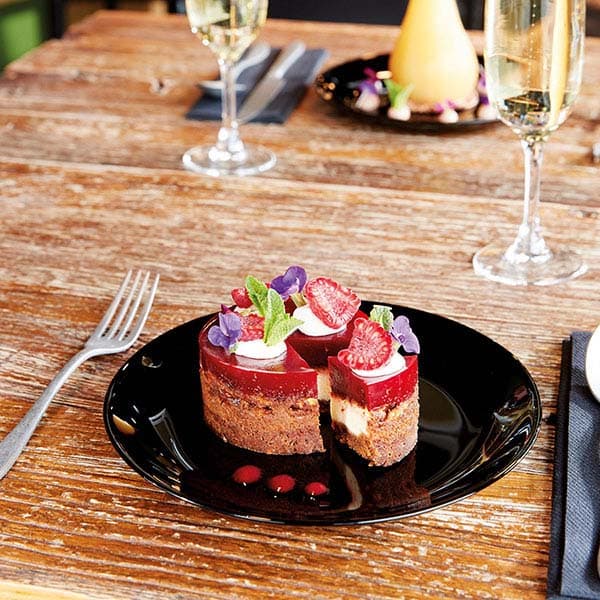 Вилка десертная «Лаццо Патина»;сталь нерж.;,L=18,5см;металлич.,матовый