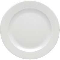 Тарелка «Это Рома» мелкая;фарфор;D=265,H=20мм;белый