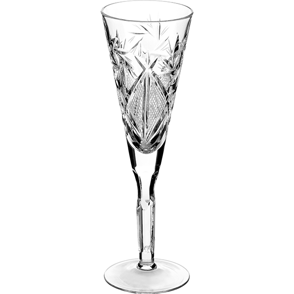 Бокал-флюте;хрусталь;100мл;D=66,H=192мм;прозр.