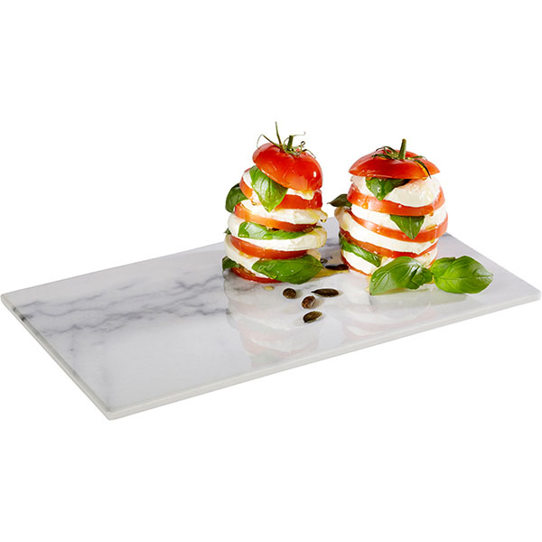 Поднос для подачи GN 1/3;пластик;,H=15,L=325,B=176мм;белый,серый