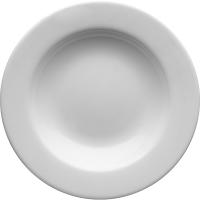 Тарелка глубокая «Гастрономи»;стекло;250мл;D=22,H=3см;слон.кость