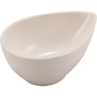 Емкость для закусок «Дионис»;фарфор;100мл;,H=40,L=100,B=75мм;айвори