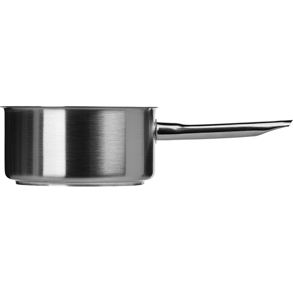 Сотейник «Экселленс»;сталь нерж.;2,2л;D=18,H=9см;металлич.