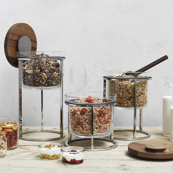 Банка для сыпучих продуктов без крышки;стекло;0,5л;D=125,H=95мм;прозр.