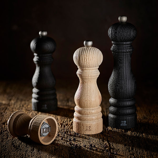 Мельница для перца «Париж Нейче»;бук;,H=18см;черный