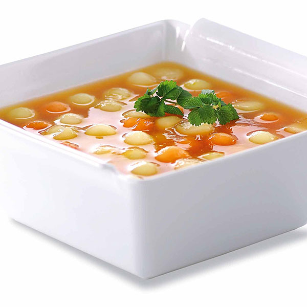 Салатник «Бомбей»;фарфор;0,8л;,H=7,L=17,B=16см;белый