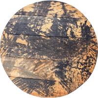 Доска для подачи;дуб;D=45,H=4см;черный