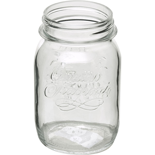 Банка «Кватро Стаджони» круглая без крышки;стекло;0,5л;D=92,H=136мм;прозр.