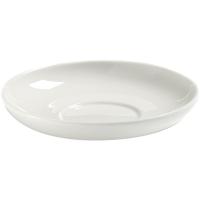 Блюдце «Бэйс»;фарфор;D=90,H=15мм;белый