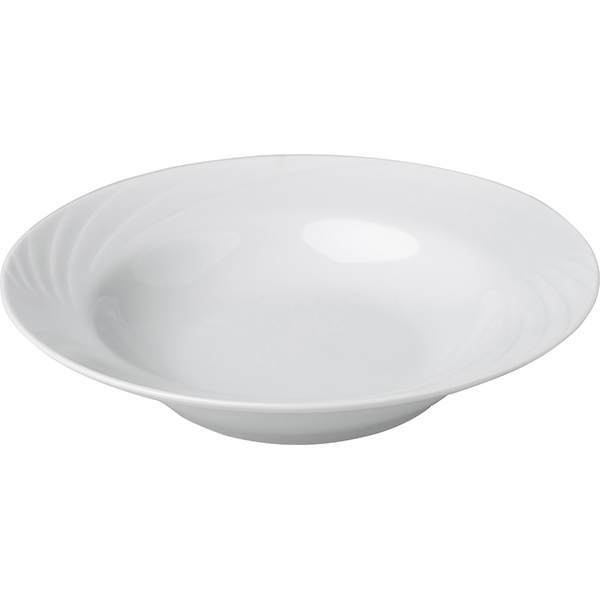 Тарелка глубокая «Голубка»;фарфор;200мл;D=20,H=4см;белый