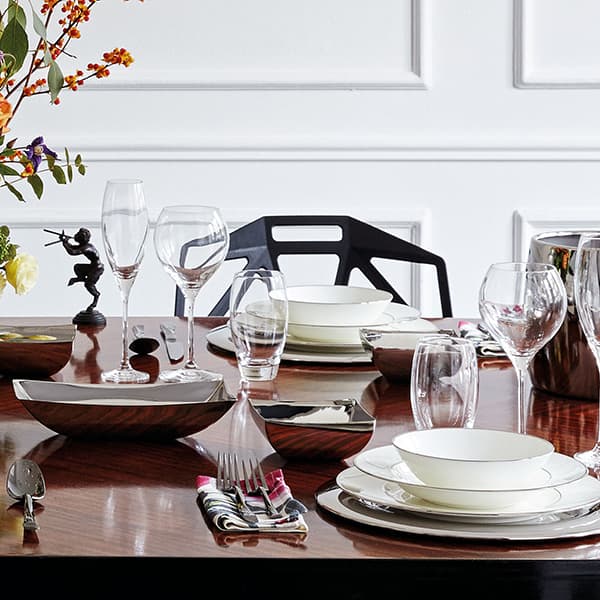 Корзина для хлеба «Линеа кью»;сталь нерж.;,H=51,L=240,B=120мм;металлич.