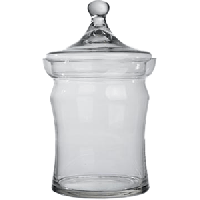 Банка круглая с крышкой;стекло;2л;D=15,H=21,5см;прозр.