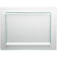 Блюдо «Криэйшнз Риппл» прямоугольное;стекло;,L=30,B=23см;прозр.