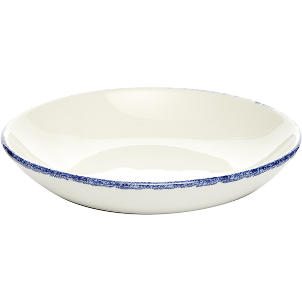 Салатник «Блю дэппл»;фарфор;D=13см;белый,синий