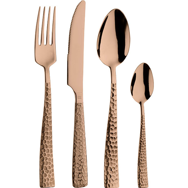 Ложка чайная «Пэлас Мартеллато Трэжер Коппер»;сталь нерж.;медный