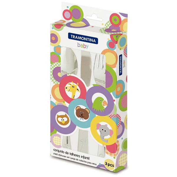 Набор столовых приборов 3 предмета;сталь,дерево;,L=104,B=26мм