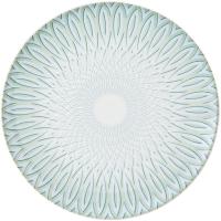Тарелка десертная «Венеция»;керамика;D=220,H=21мм;голуб.