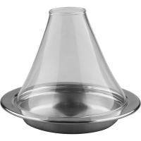 Подсвечник;сталь нерж.;D=13,5,H=11см