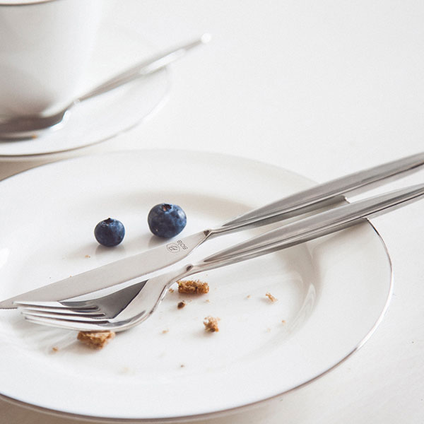 Вилка столовая «Монтевидео»;хромоник. сталь;,L=21,3см;металлич.