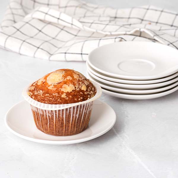 Блюдце «Кунстверк»;фарфор;D=105/40,H=13мм;белый