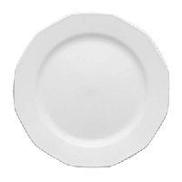 Тарелка «Меркури» мелкая;фарфор;D=21,H=2см;белый