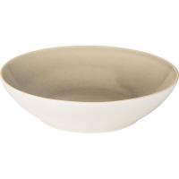 Салатник «Грей Аврора»;керамика;D=21см;слон.кость