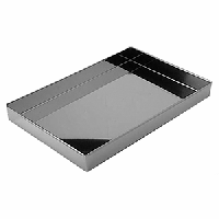 Форма конд. д/хр. в холод.;сталь нерж.;,H=6,L=59,B=39см;металлич.