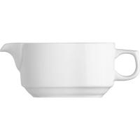 Соусник «Прага»;фарфор;100мл;,H=48,L=130,B=60мм;белый