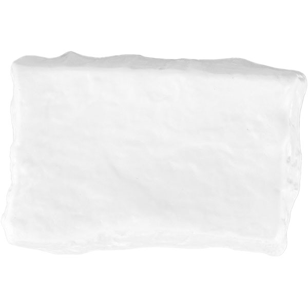 Блюдо для подачи «Клифф» для презентаций;фарфор;,H=5,L=15,B=10см;белый,матовый