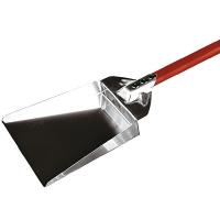 Лопата д/пепла 21*31см;алюмин.;,L=1,73 м;металлич.,красный