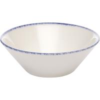 Салатник «Блю дэппл»;фарфор;D=14см;белый,синий