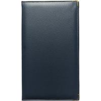 Папка-карта вин;кожезам.;,L=32,5,B=18,5см;синий