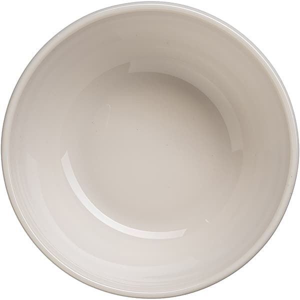 Салатник «Рисепшн»;стекло;300мл;D=120,H=45мм;слон.кость,серый