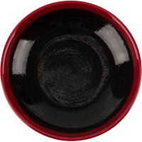 Салатник «Кото»;фарфор;120мл;D=13,H=4см;красный